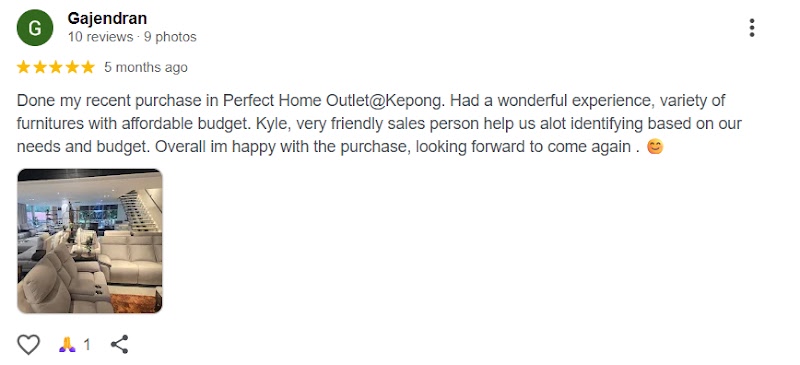 Google customer review