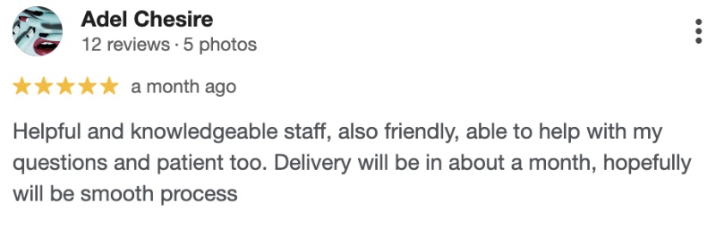 Google customer review