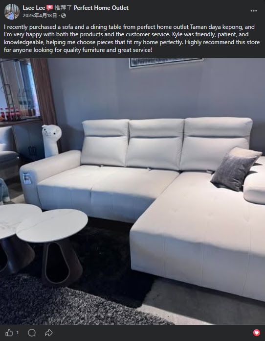 Facebook customer review