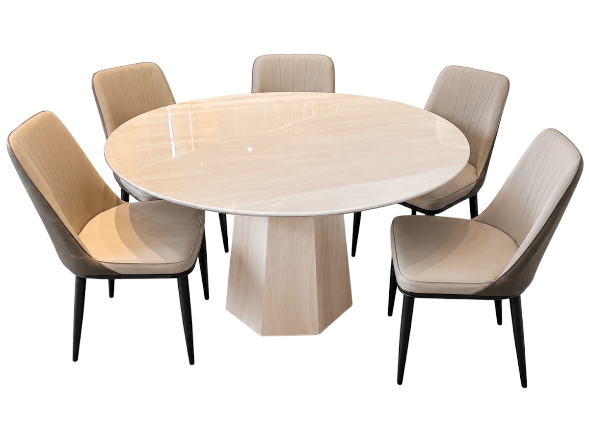 Coating Marble Table Set (Table : M2443
Chair : C210) photo 1