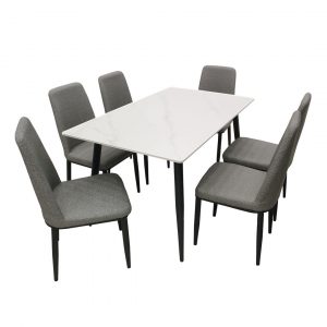POCERLAIN 1 + 6 Dining set (4.6ft)