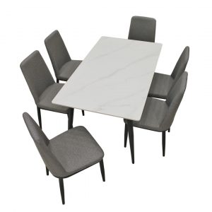 POCERLAIN 1 + 6 Dining set (4.6ft) - Image 2
